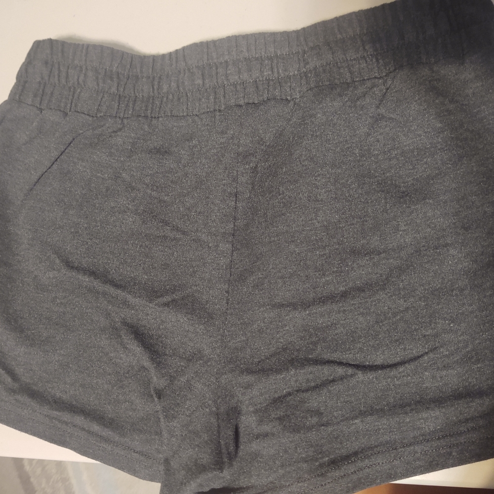 Rosio Cotton Short Charcoal gray 1X - Picture 2 of 3